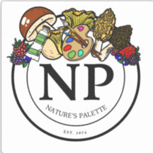 Paleta da natureza Mini vinil Sticker