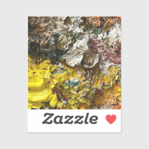 Adesivo Paleta de artistas #1