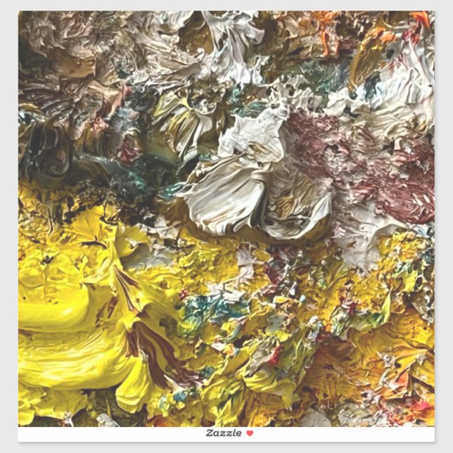 Adesivo Paleta de artistas #1 (Folha)