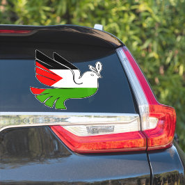 Adesivo Paleta de Carro da Paz na Palestina