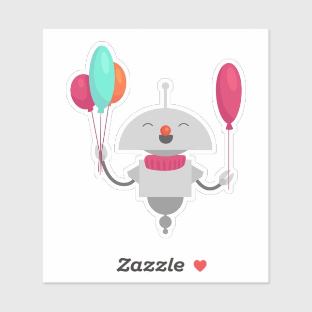 Adesivo Palhaço Mia (Folha)