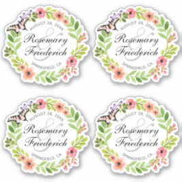 Adesivo Palhetas e palhetas para o interior de borboletas