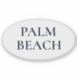 Adesivo Palm Beach Esnobe Costeira