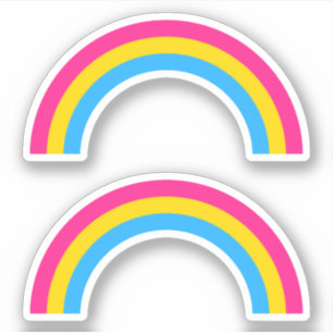 Adesivo Pan Pride Rainbow