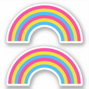 Adesivo Pan Pride Rainbow