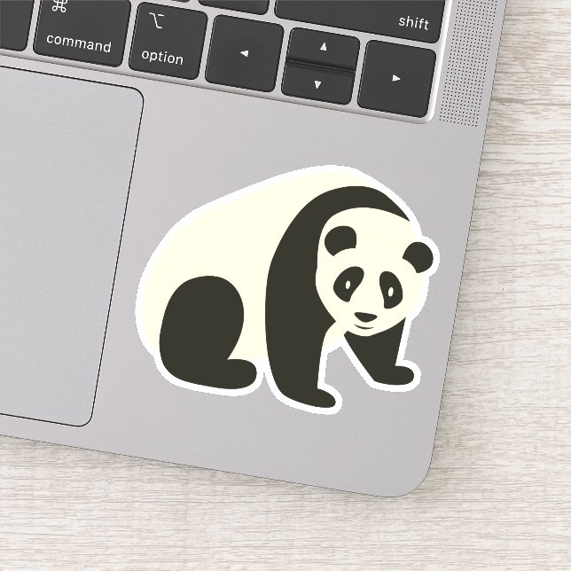 Adesivo Panda Bear Die Sticker (Detalhe)