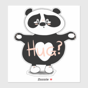 Adesivo Panda Bear Hugs