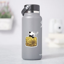 panda dormindo no bolso