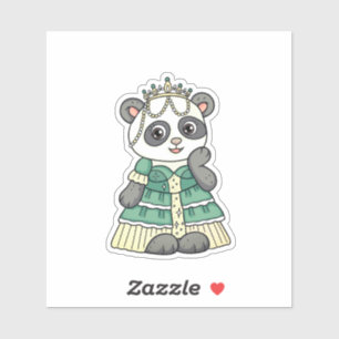 Adesivo Panda Princess