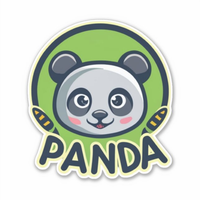 Adesivo Panda Sticker (Frente)