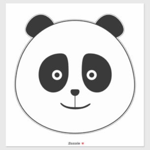 Adesivo Panda Sticker Grande