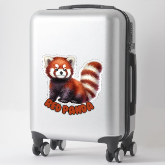 ADESIVO PANDA VERMELHA - VESTIDO DE ENFERMEIRO