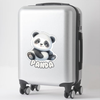 ADESIVO PANDA - VESTIDO DE ENFERMEIRO