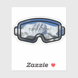 Adesivo Pano Open Custom-Cut Vinyl Sticker