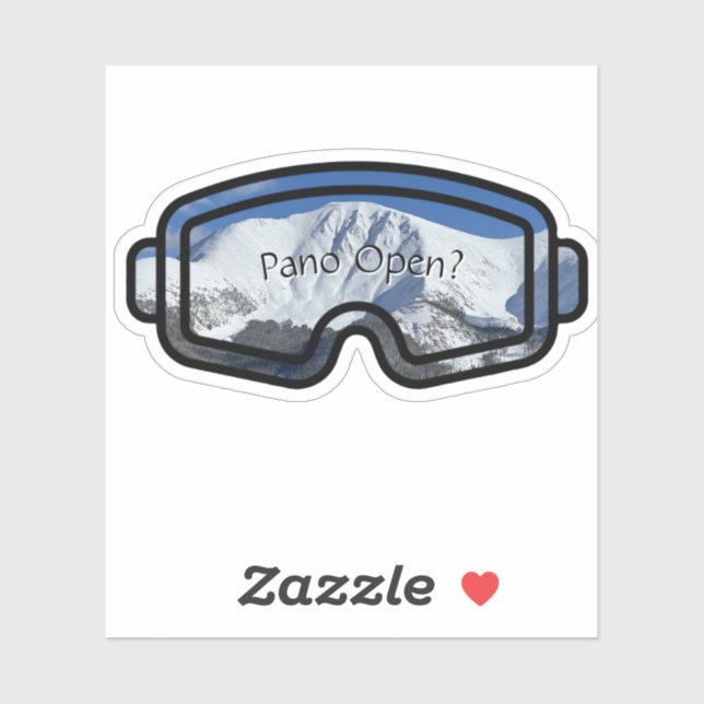 Adesivo Pano Open Custom-Cut Vinyl Sticker (Folha)