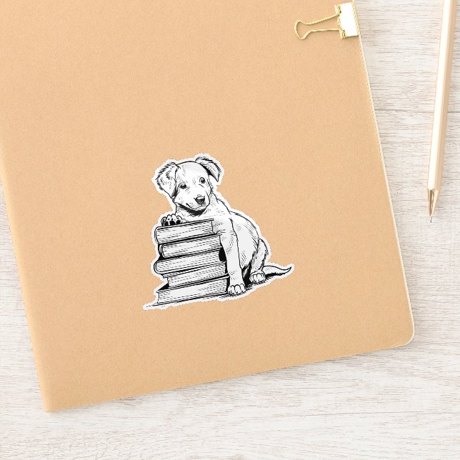 Adesivo Papagaio e Livros (Notebook)