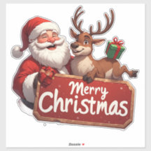 Papai Noel E Rena Feliz