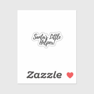 Adesivo Papai noel Helper Sticker
