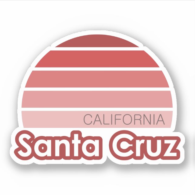 Adesivo Papais noeis Cruz California Sticker (Frente)