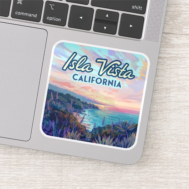Adesivo Papais noeis do Vista California Barbara Goleta Co (Detalhe)