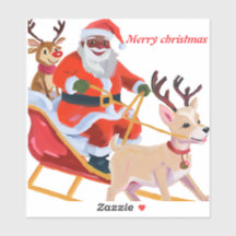 Papais noeis e amigos africanos