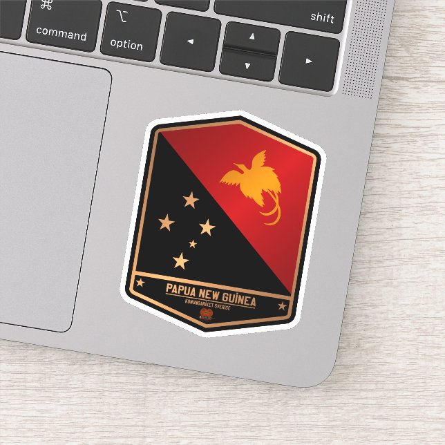 Adesivo Papua-Nova Guiné (Detalhe)