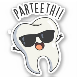 Adesivo Par-teeth Piadas Dentárias Divertidas
