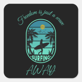 adesivo para amante de surf
