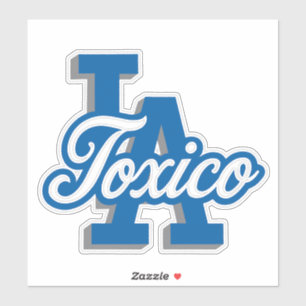 Adesivo para capacete Toxico Car
