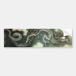Adesivo Para Carro 北斎の龍, dragão de Hokusai do 北斎, Hokusa