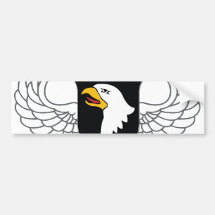 Adesivo Para Carro 101st Divisão aerotransportada "Eagles gritando "