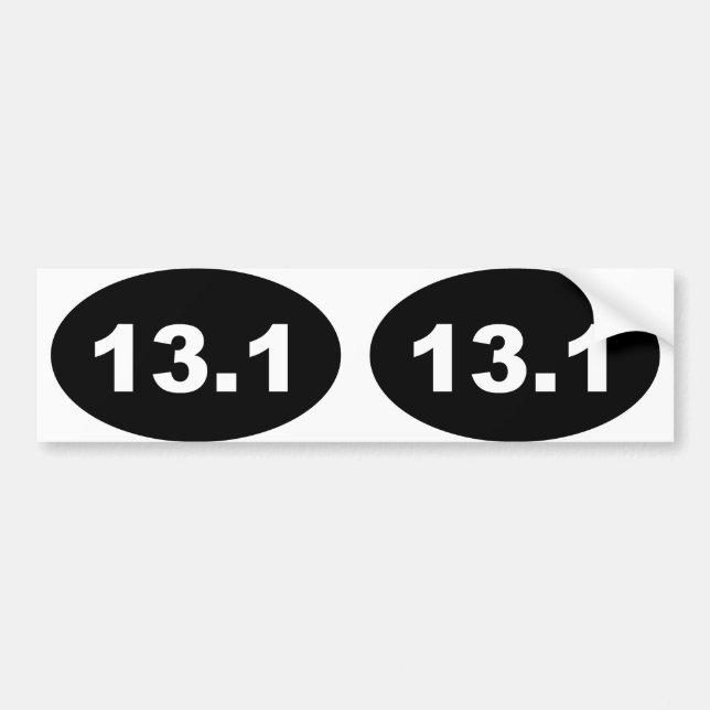 Adesivo Para Carro 13,1 oval (Frente)
