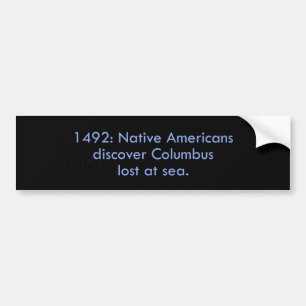 Adesivo Para Carro 1492 americanos nativos