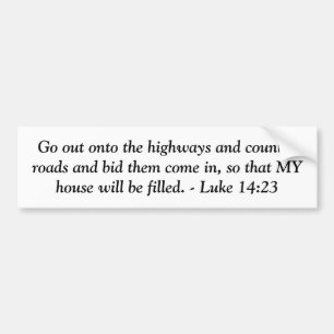 Adesivo Para Carro 14:23 de Luke
