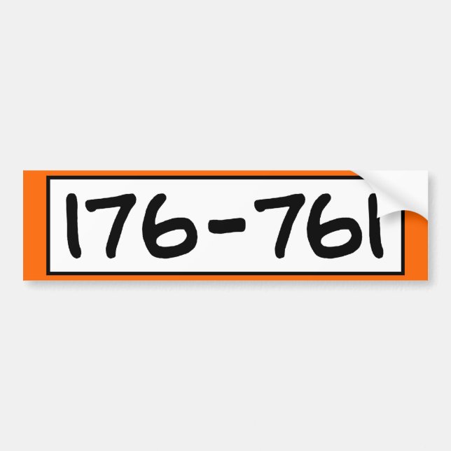 ADESIVO PARA CARRO 176-761 (Frente)