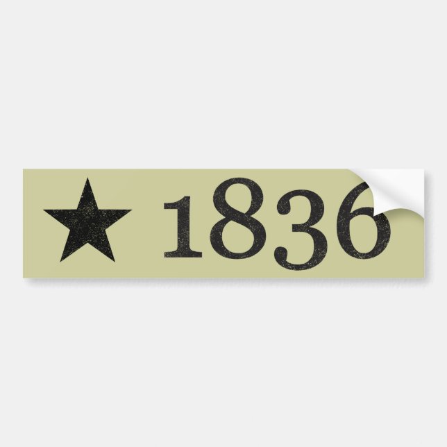 ADESIVO PARA CARRO 1836 (Frente)