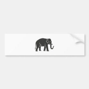 Adesivo Para Carro 18o (indiano) - elefante da divisão