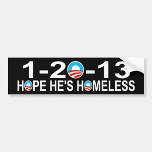 Adesivo Para Carro 1-20-13 anti Obama
