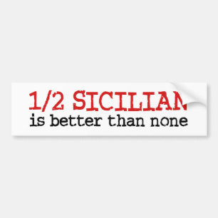 Adesivo Para Carro 1/2 siciliano