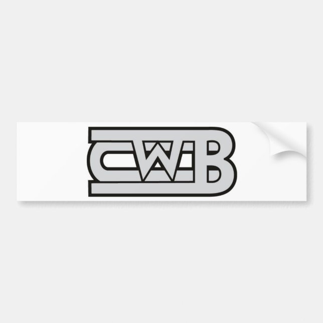 Adesivo Para Carro 1] logotipo do cwb [ (Frente)
