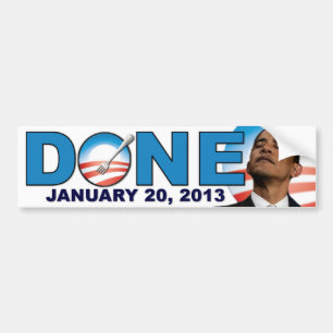 Adesivo Para Carro - 20 de janeiro de 2013 - anti Obama FEITO