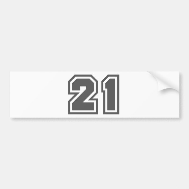 ADESIVO PARA CARRO 21 (Frente)