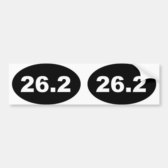 ADESIVO PARA CARRO 26.2 (Frente)