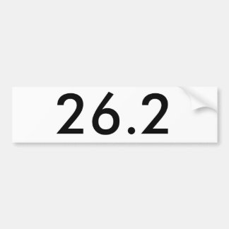 Adesivo Para Carro 26,2 Autocolante no vidro traseiro