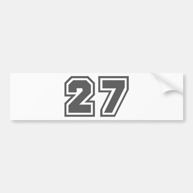 ADESIVO PARA CARRO 27º (Frente)