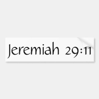 Adesivo Para Carro 29:11 de Jeremiah