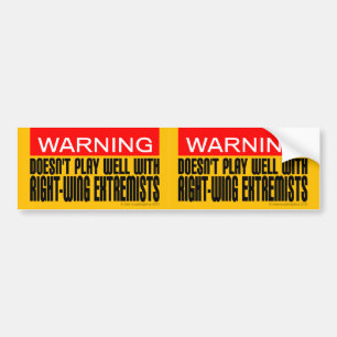 Adesivo Para Carro 2-in-1Doesn't Play Well With Right-Wing Extremists