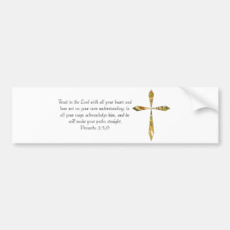 Adesivo Para Carro 3:5 dos provérbio - 6