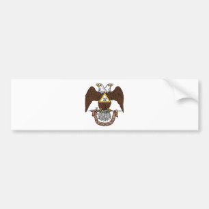 Adesivo Para Carro 3ò Rito escocês Brown Eagle do grau