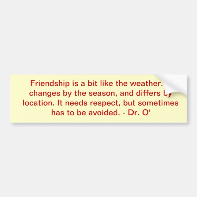 Adesivo Para Carro 3SqMeals # 59 Bumper Sticker (Frente)